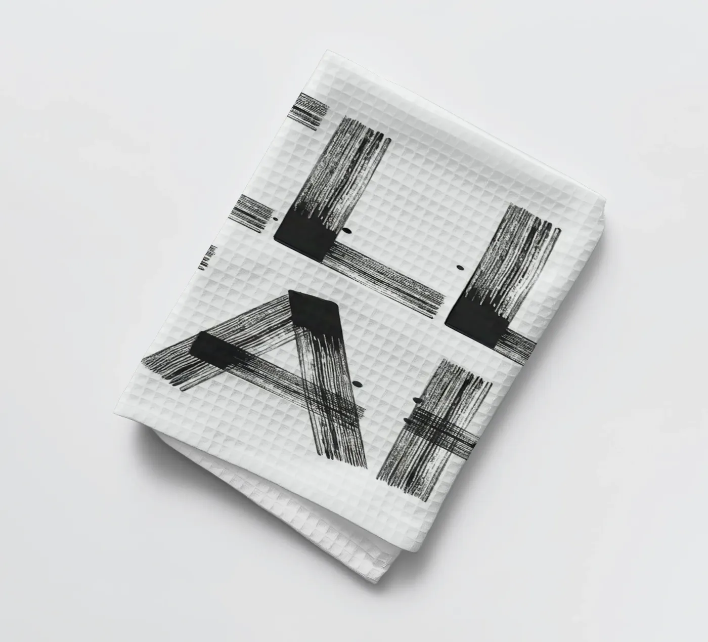 Hell yeah Typography Geschirrtuch von Attaboy Dsgn