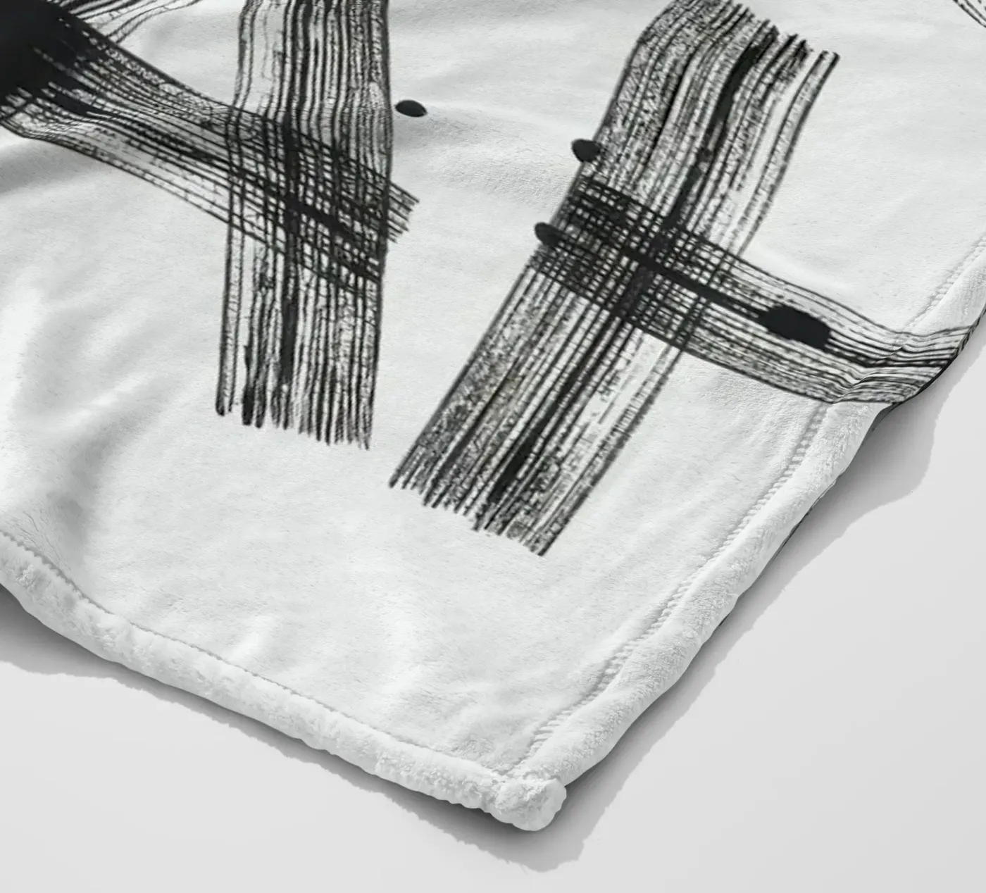 Hell yeah Typography fleece blanket by Attaboy Dsgn