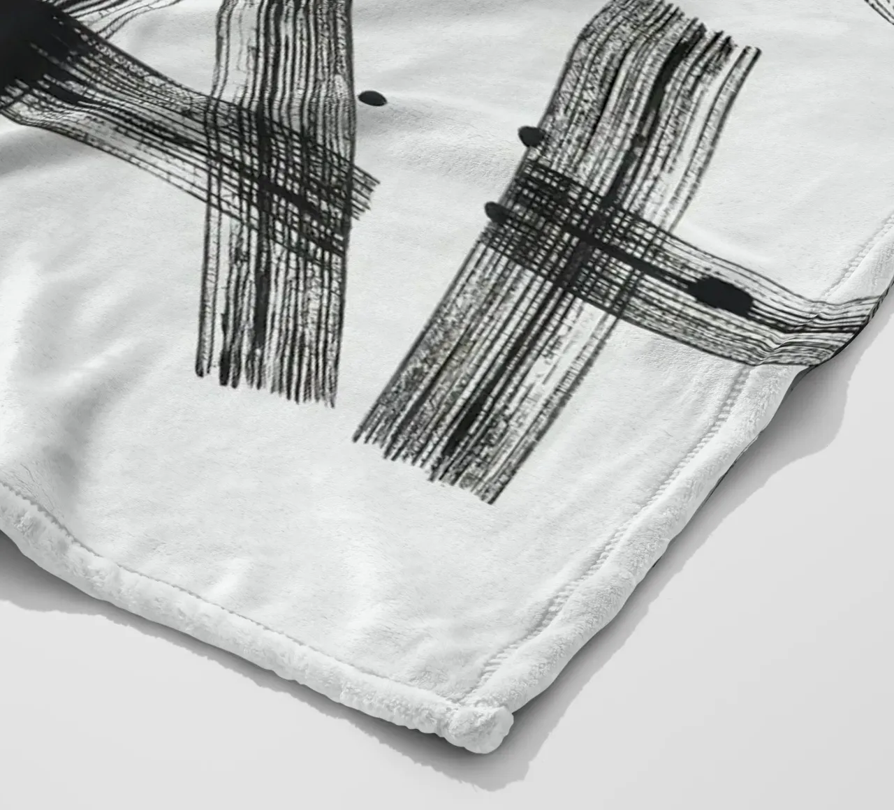 Hell yeah Typography Fleecedecke von Attaboy Dsgn