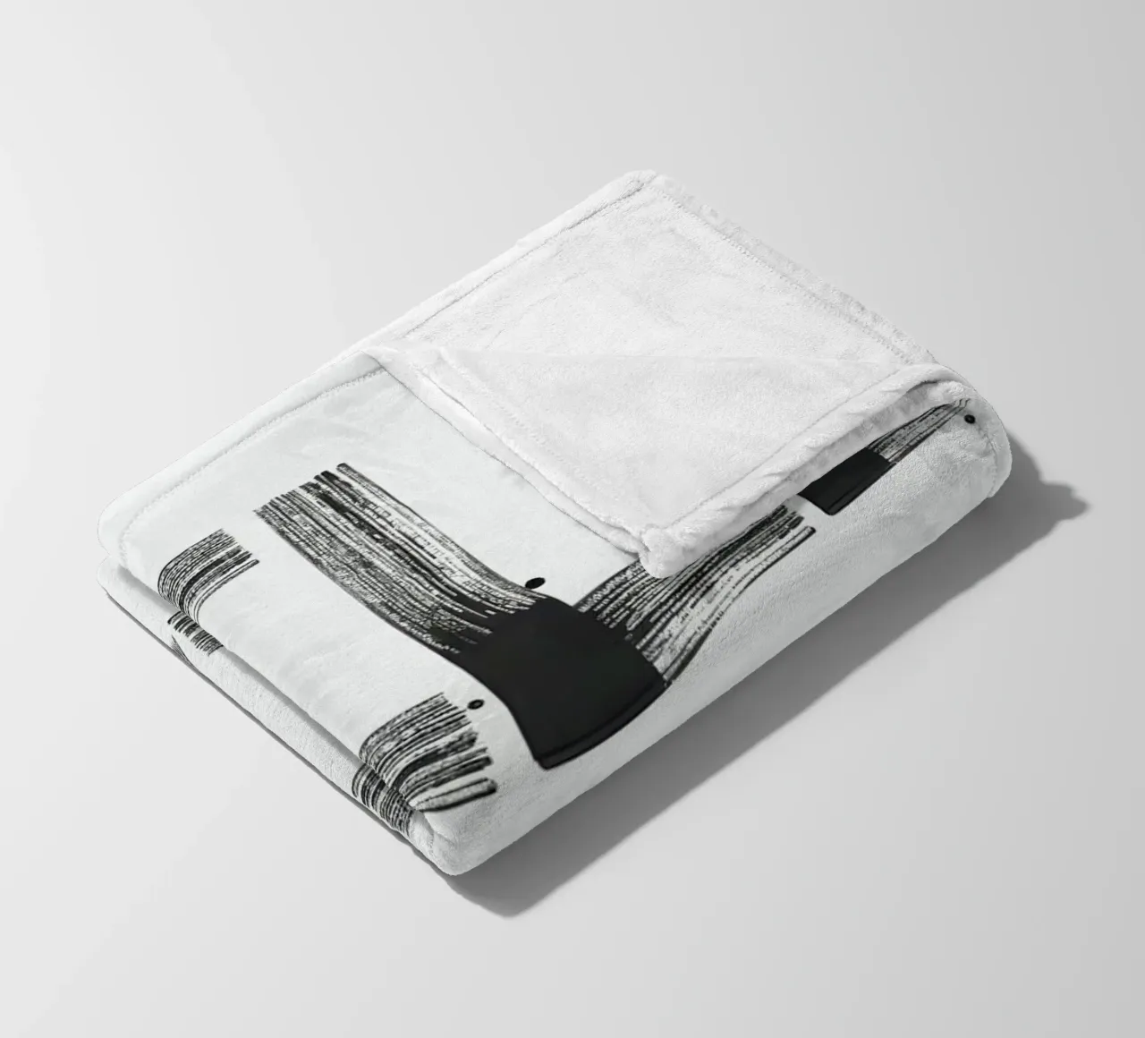 Hell yeah Typography Fleecedecke von Attaboy Dsgn