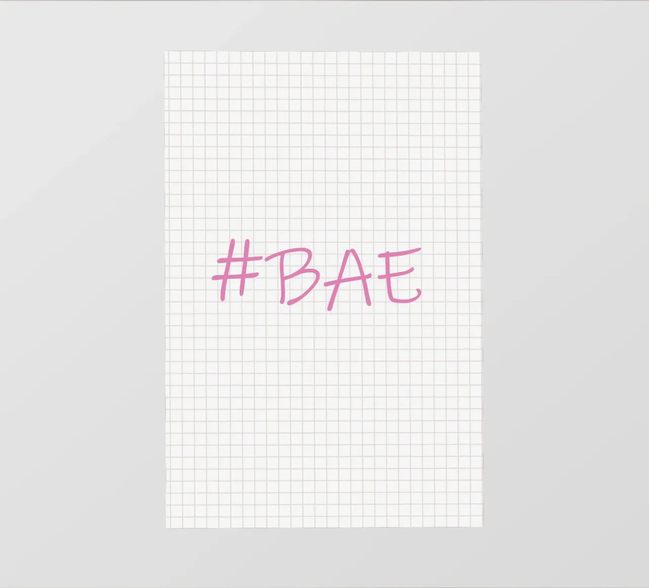 Bae Typography pellicola backlit da Attaboy Dsgn