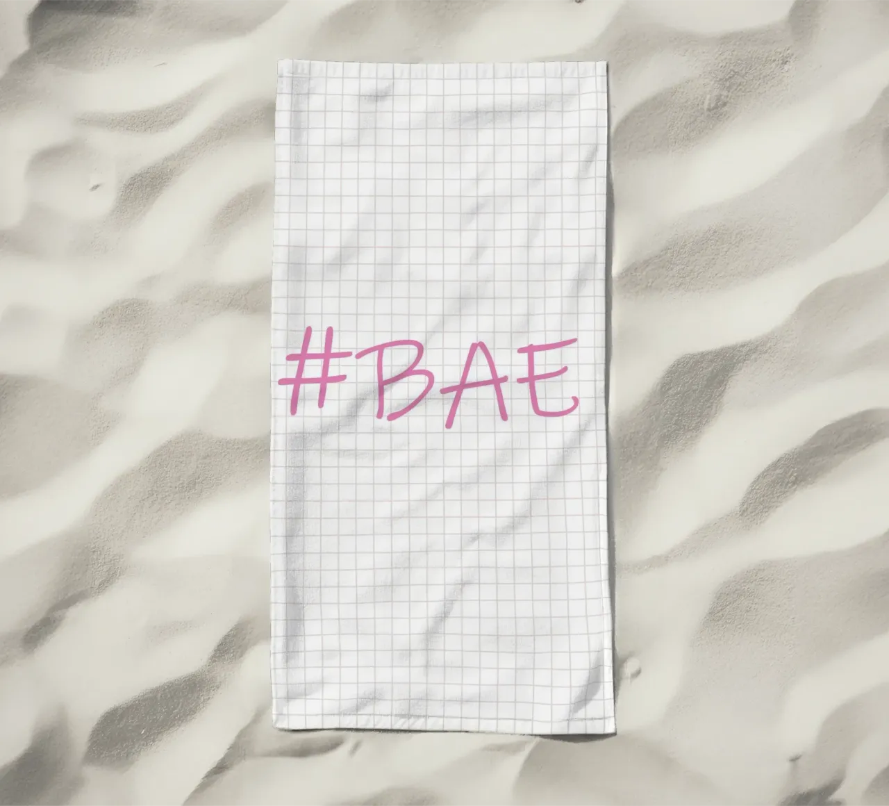 Bae Typography telo mare da Attaboy Dsgn