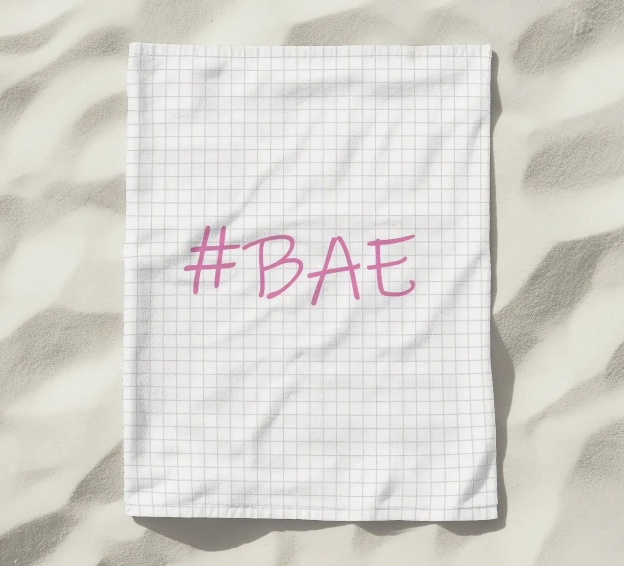 Bae Typography telo mare da Attaboy Dsgn