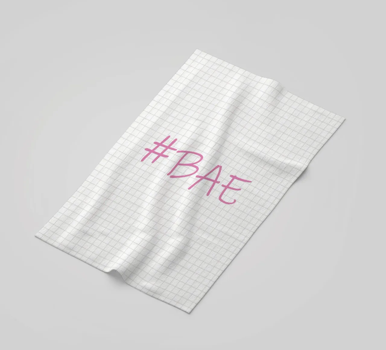 Bae Typography telo mare da Attaboy Dsgn