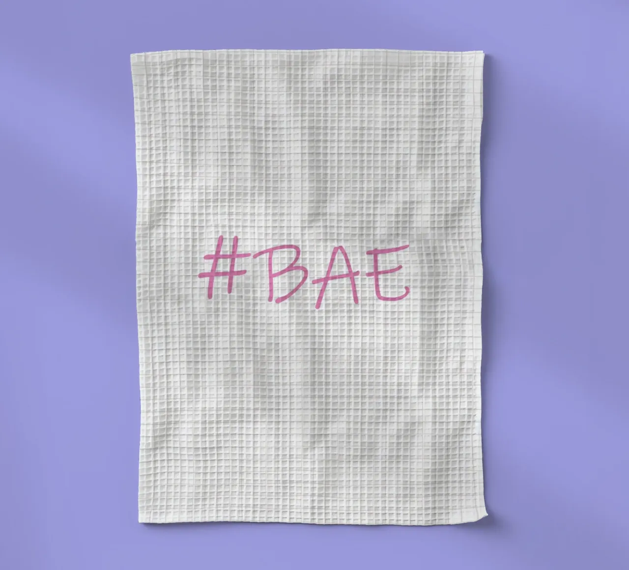 Bae Typography canovaccio da cucina da Attaboy Dsgn