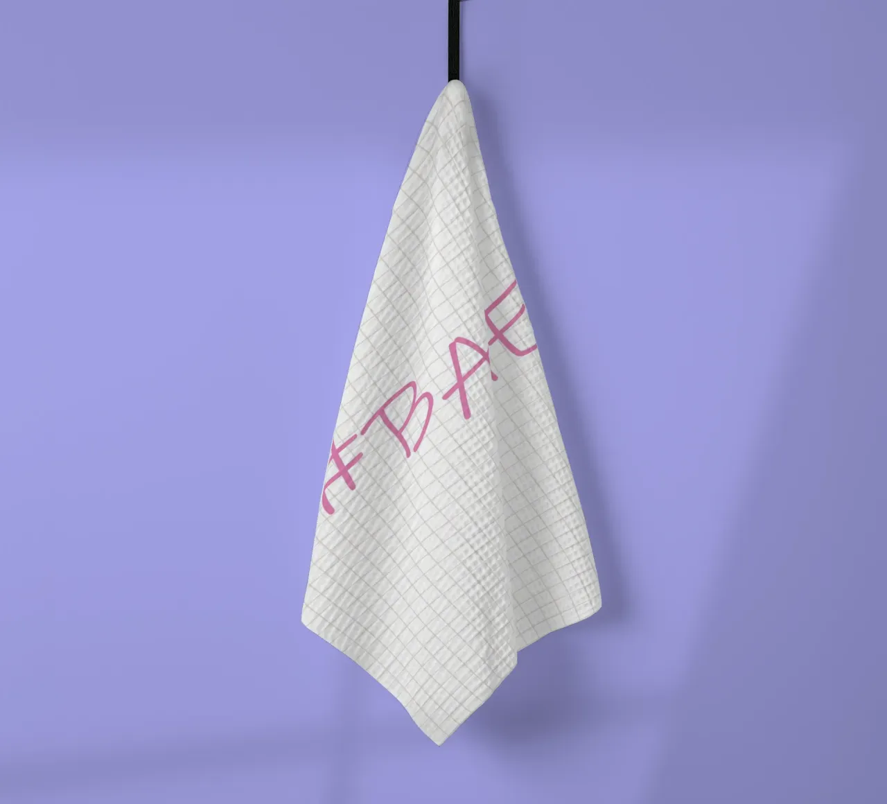 Bae Typography canovaccio da cucina da Attaboy Dsgn
