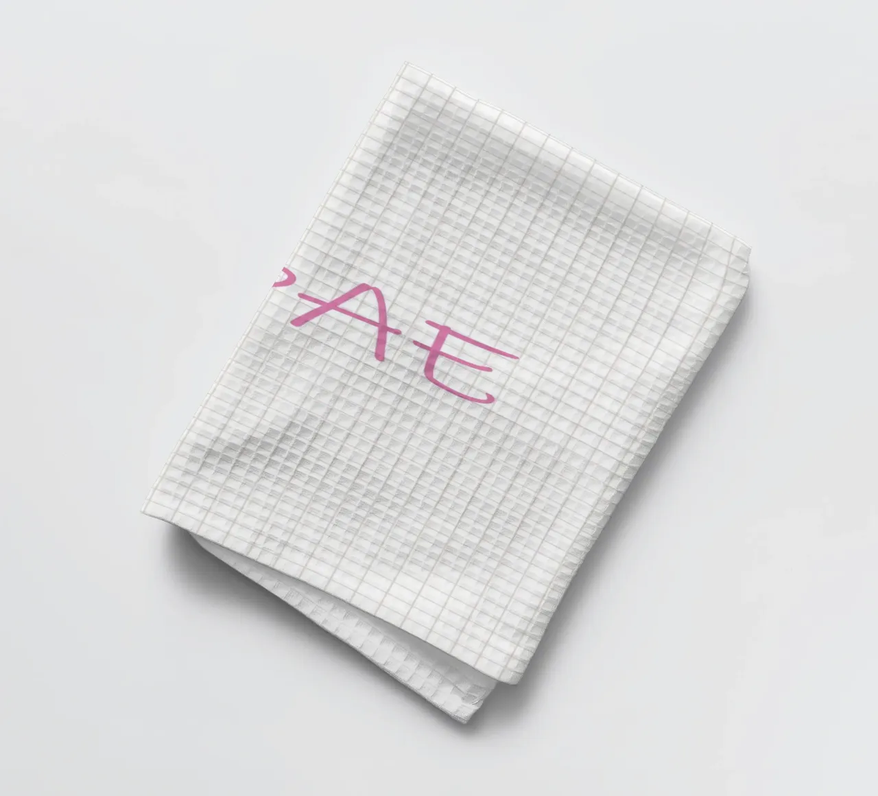 Bae Typography canovaccio da cucina da Attaboy Dsgn