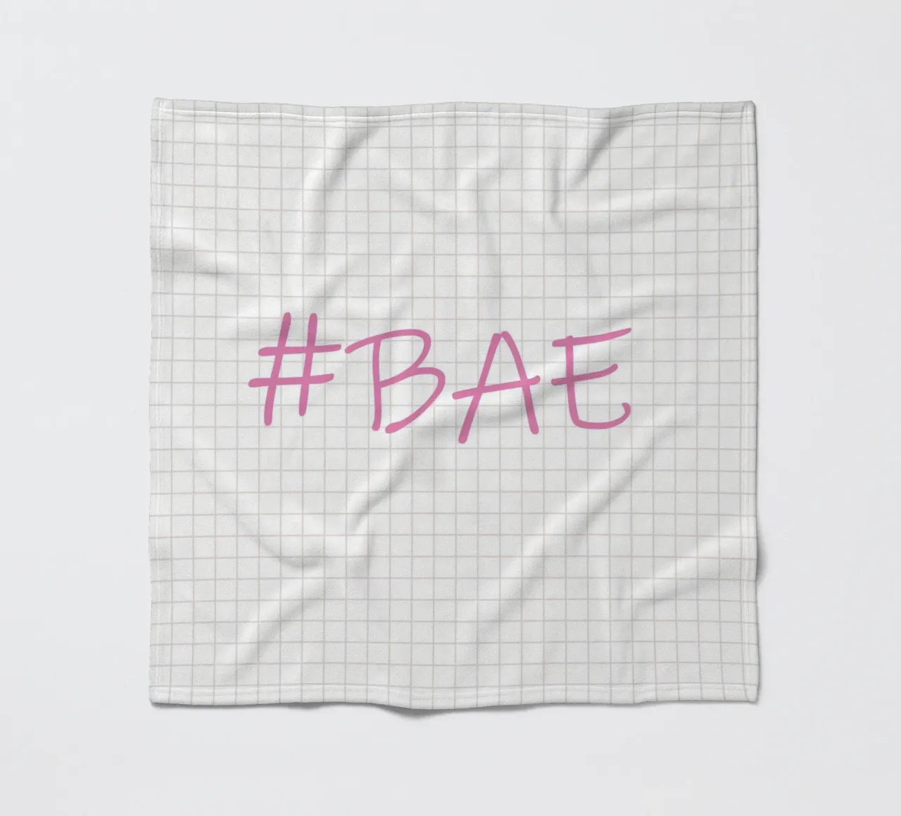 Bae Typography coperta in pile da Attaboy Dsgn