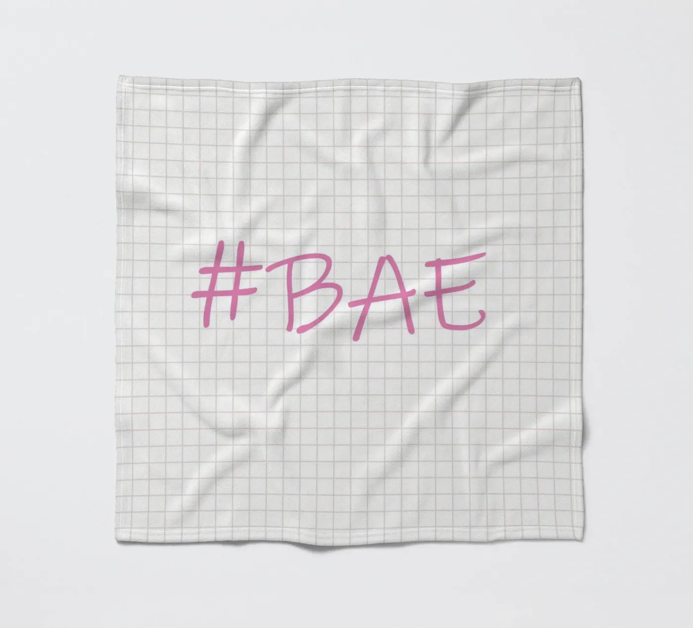 Bae Typography Fleecedecke von Attaboy Dsgn