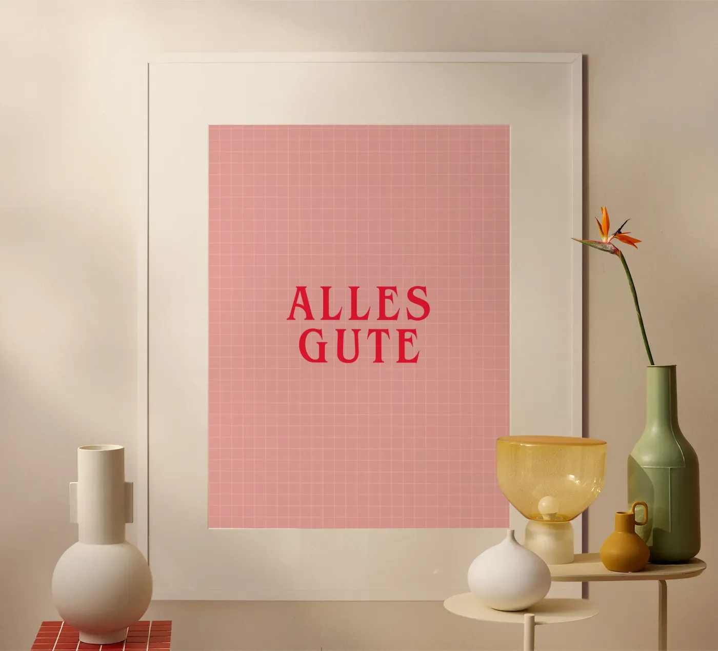 Alles Gute poster da Attaboy Dsgn