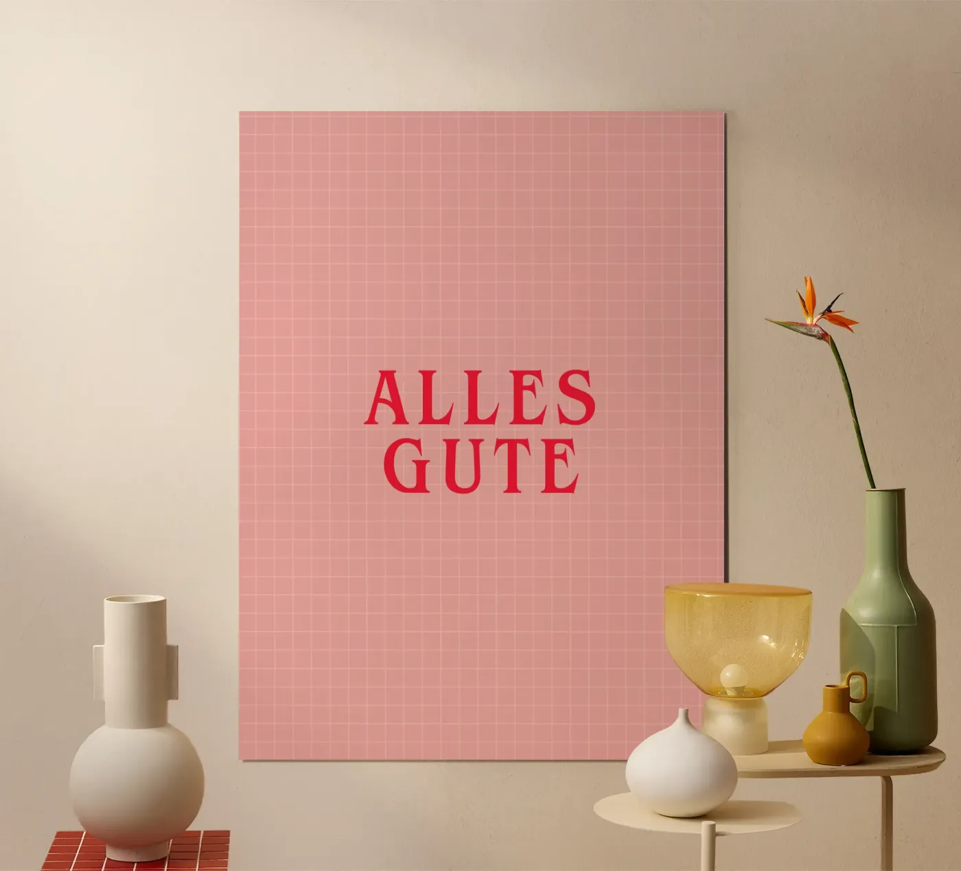 Alles Gute poster da Attaboy Dsgn