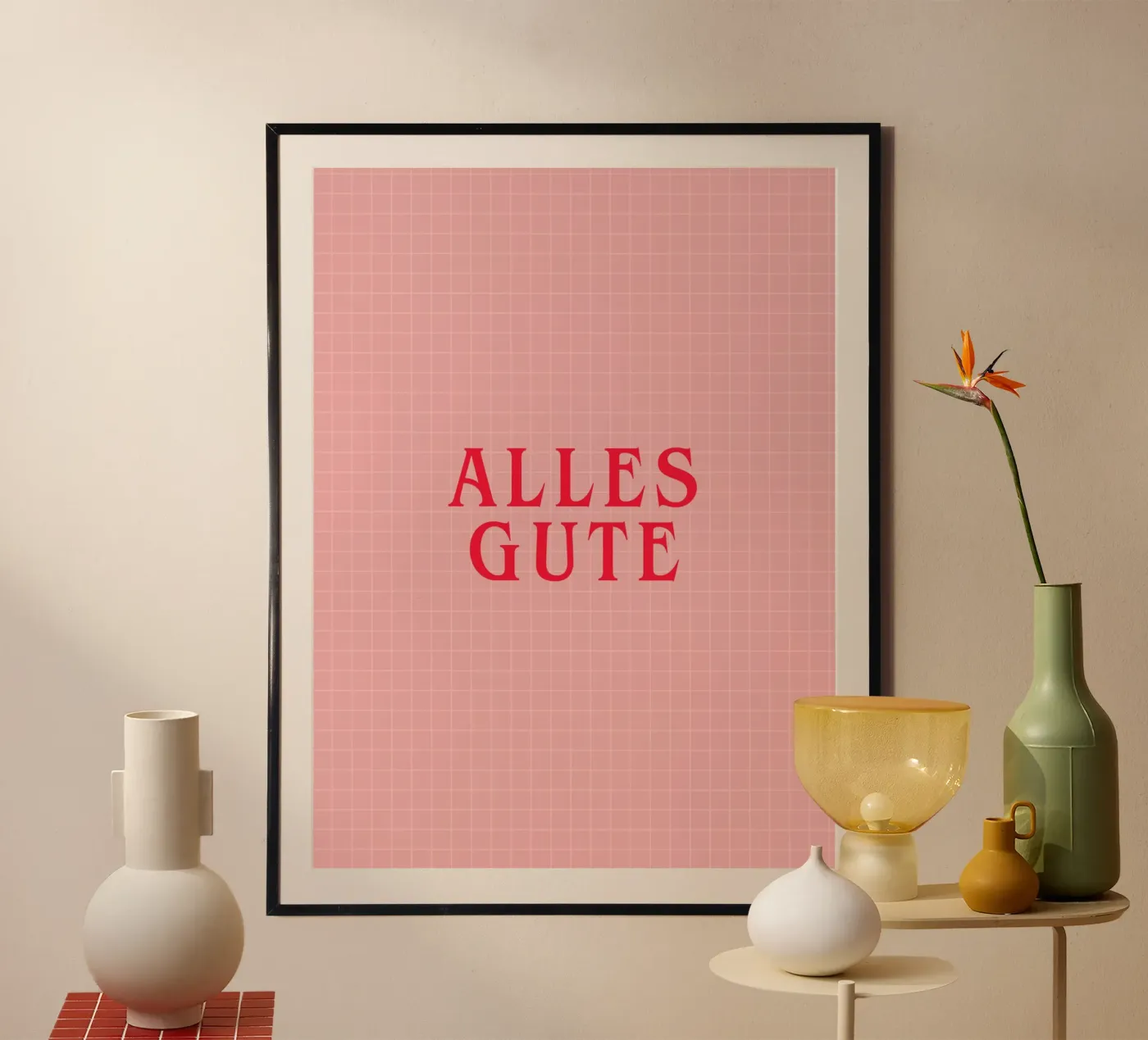 Alles Gute poster da Attaboy Dsgn