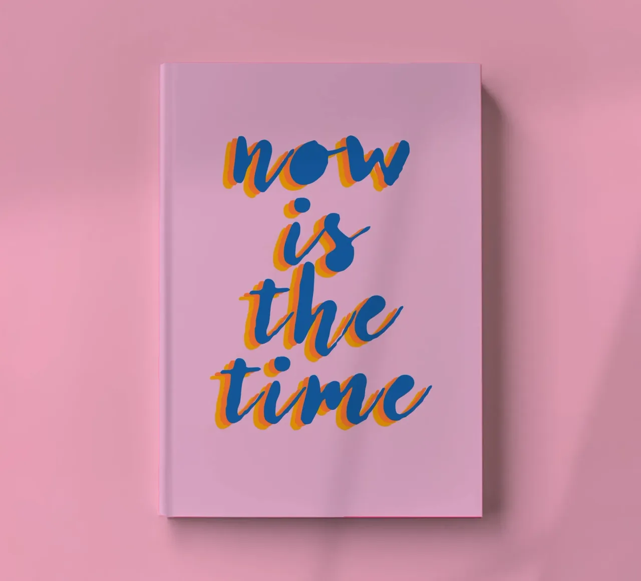 Now is the Time notebook by Attaboy Dsgn