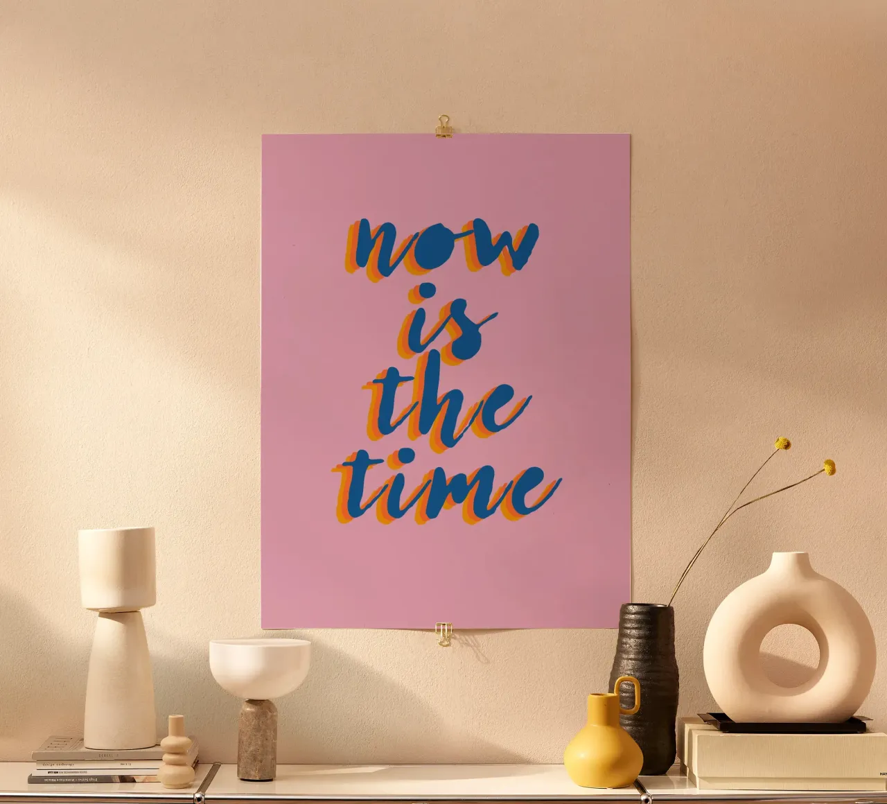 Now is the Time carta hahnemühle da Attaboy Dsgn