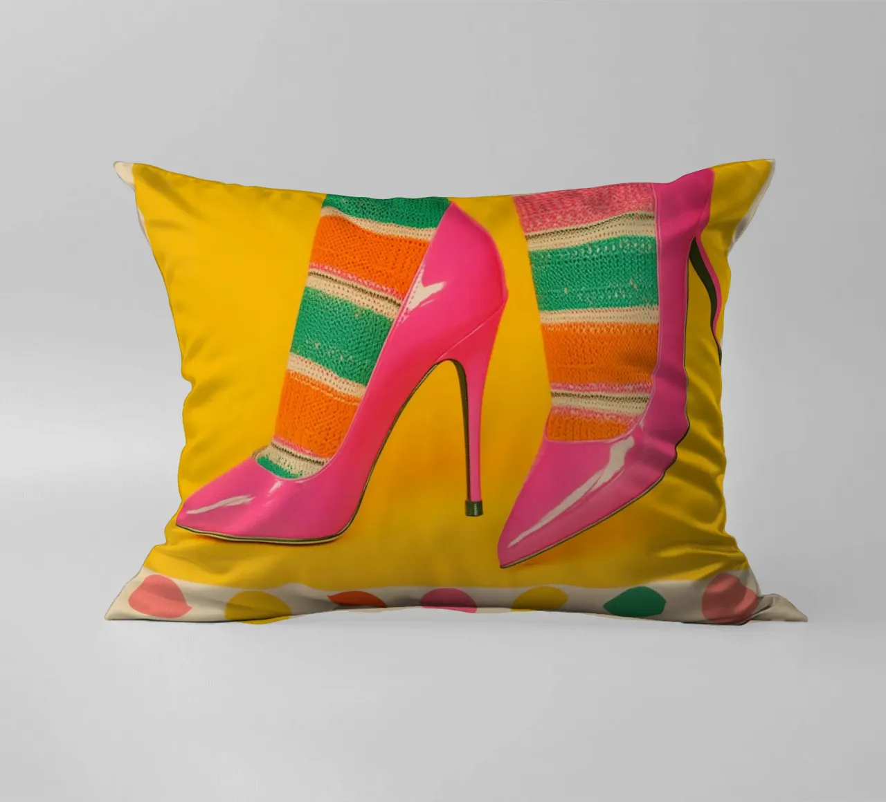 Tacchi alti moda rosa cuscino da Carinaprint