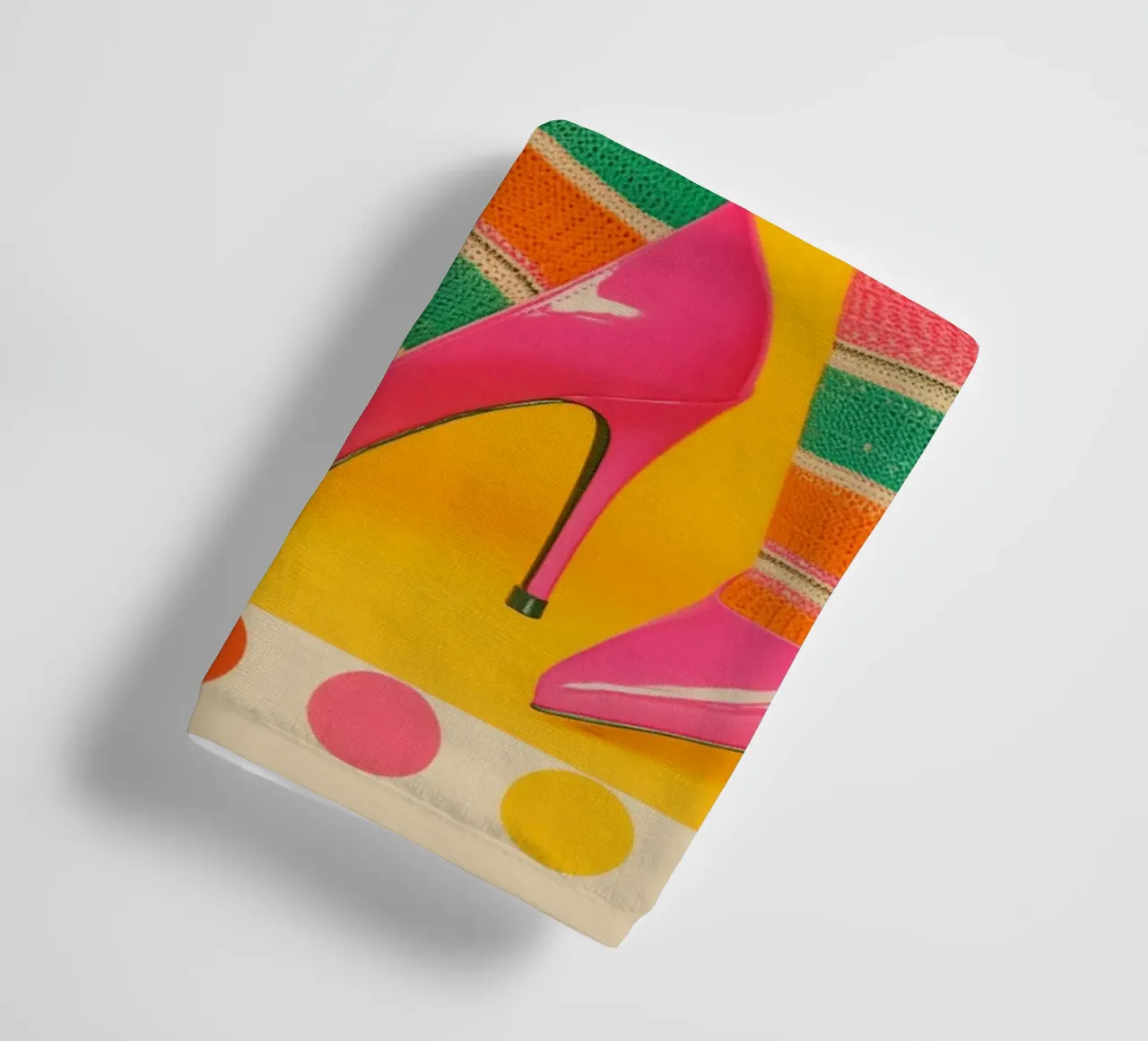 Tacchi alti moda rosa asciugamano da bagno da Carinaprint