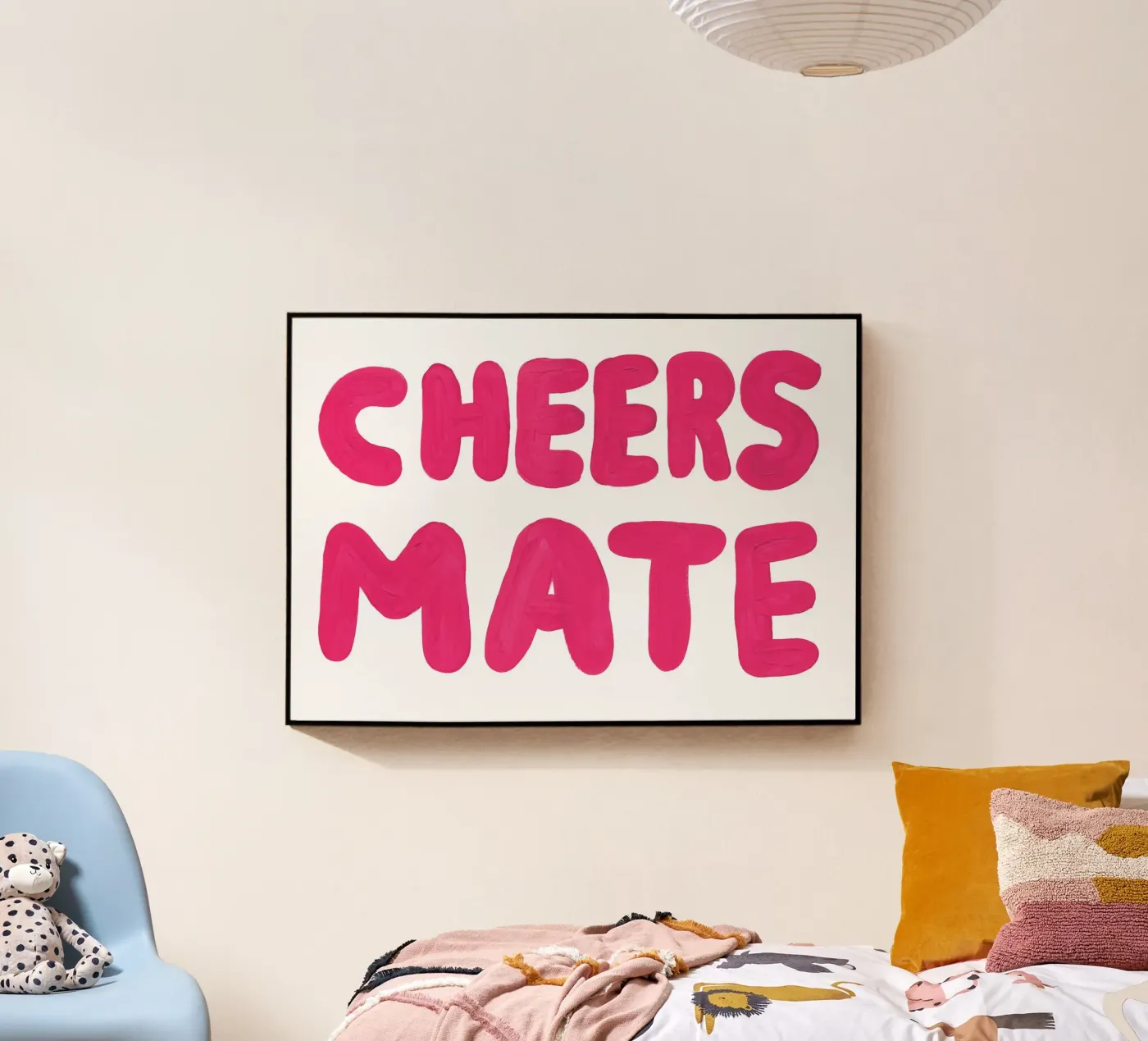 Cheers Mate acrylic glass by Alex Foster