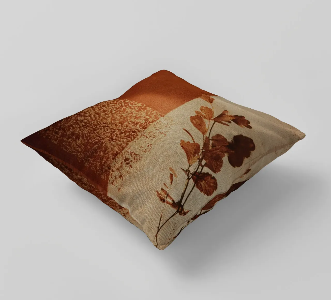 Autumn Minimalist Texture cuscino da Geometrica