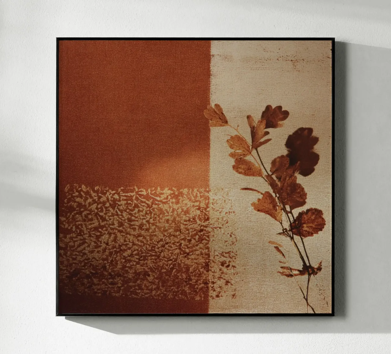Autumn Minimalist Texture plexiglass da Geometrica