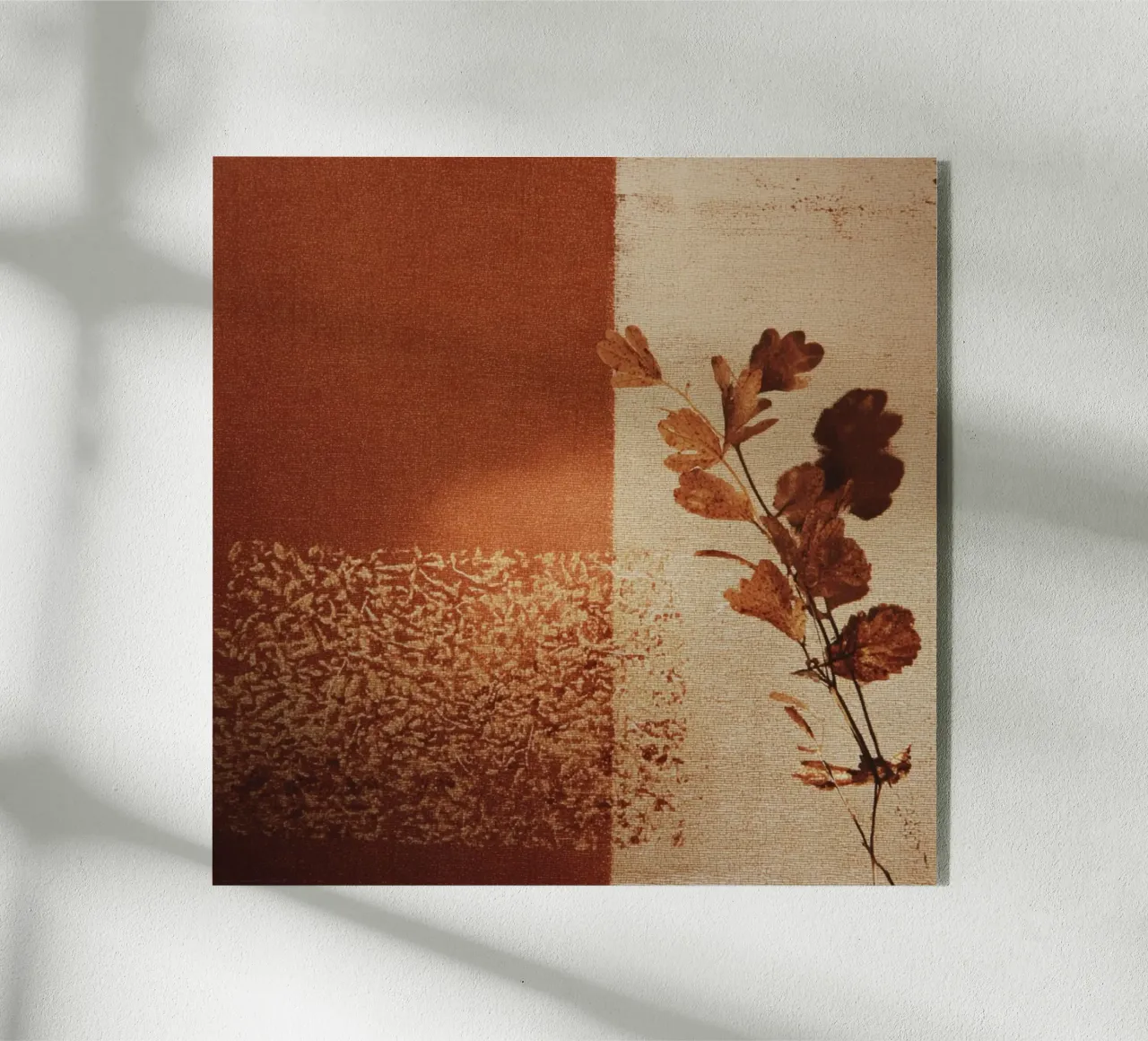 Autumn Minimalist Texture plexiglass da Geometrica