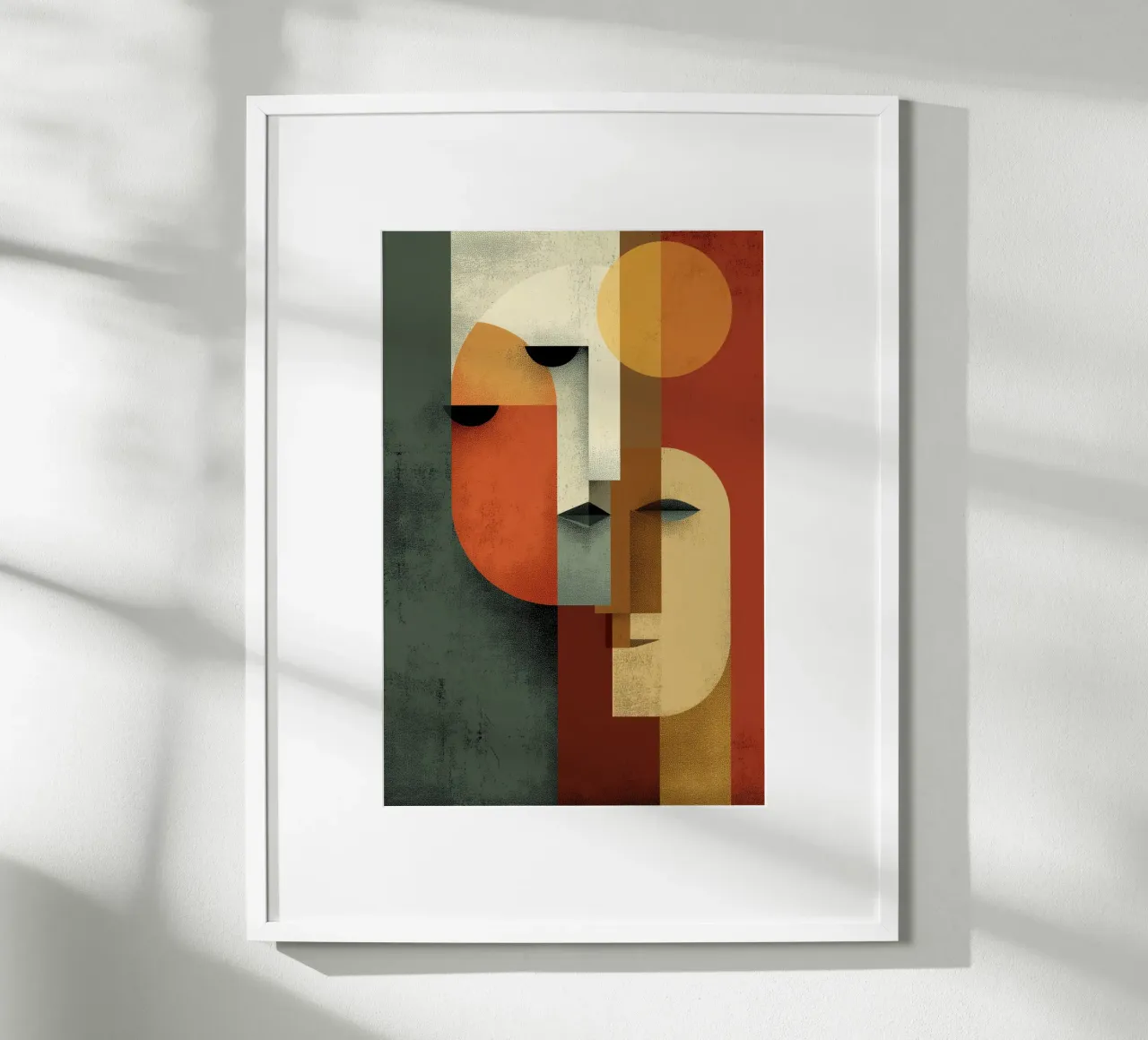 Silent Faces carta hahnemühle da Geometrica