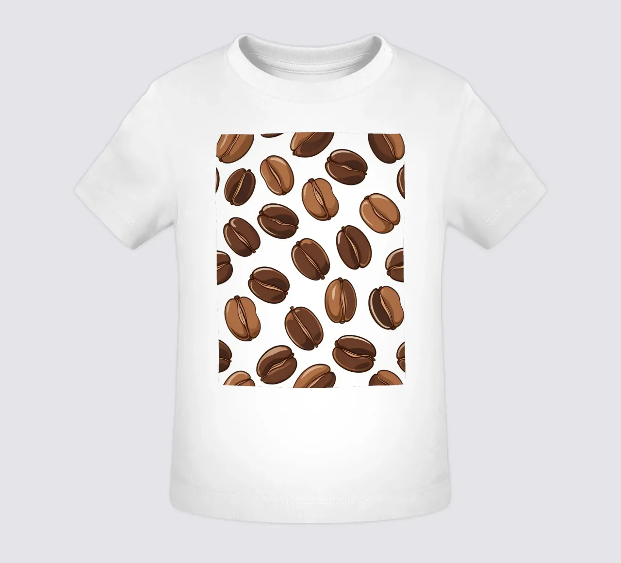 Modello di chicchi di caffè maglietta neonato da LIFESTYLE OBJECTS