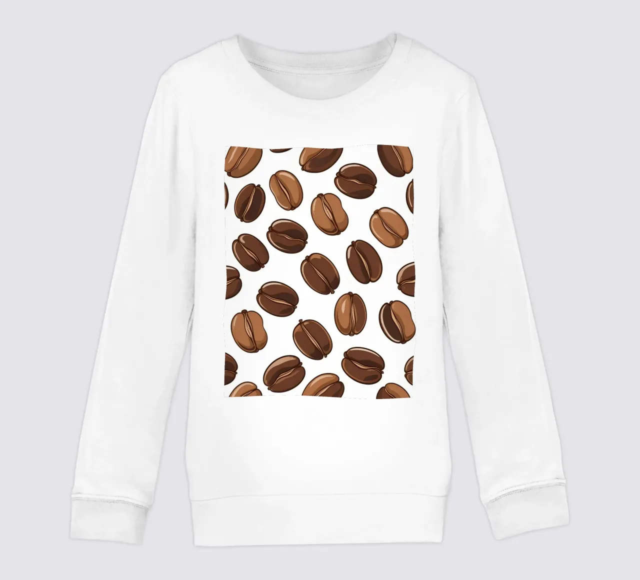 Modello di chicchi di caffè felpa bambino da LIFESTYLE OBJECTS