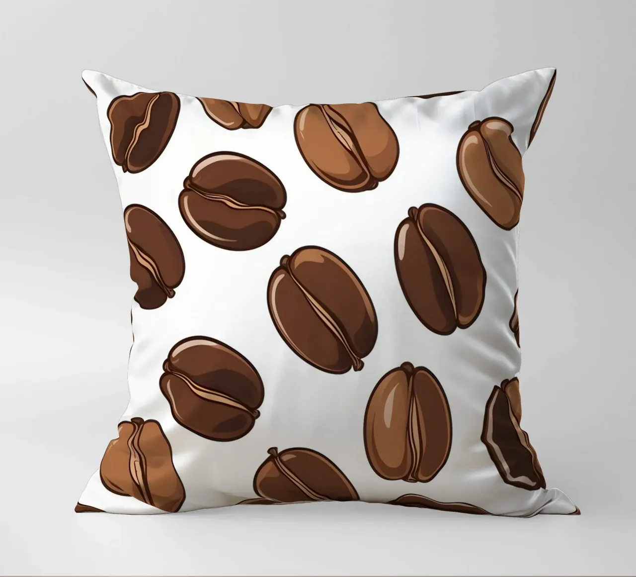 Modello di chicchi di caffè cuscino da LIFESTYLE OBJECTS