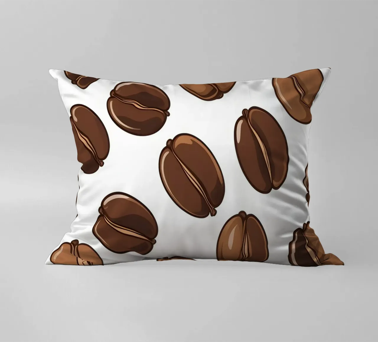 Modello di chicchi di caffè cuscino da LIFESTYLE OBJECTS