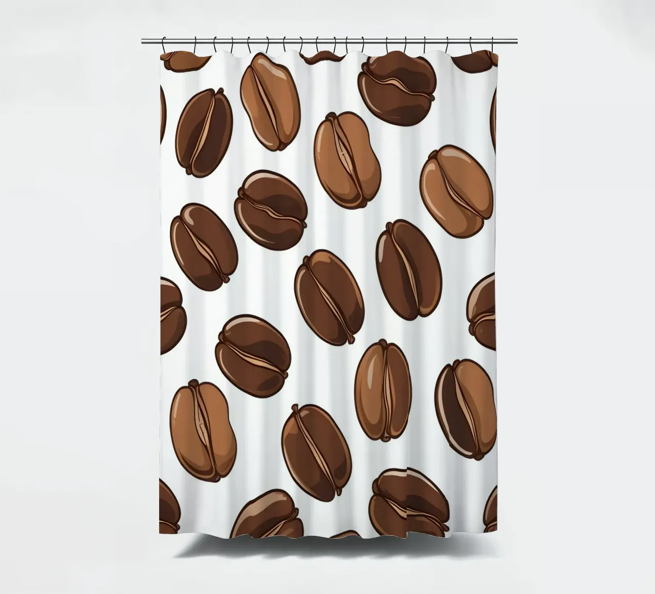 Modello di chicchi di caffè tenda da doccia da LIFESTYLE OBJECTS