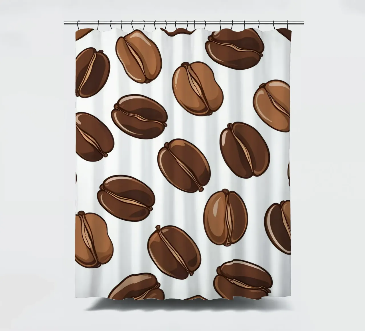 Modello di chicchi di caffè tenda da doccia da LIFESTYLE OBJECTS
