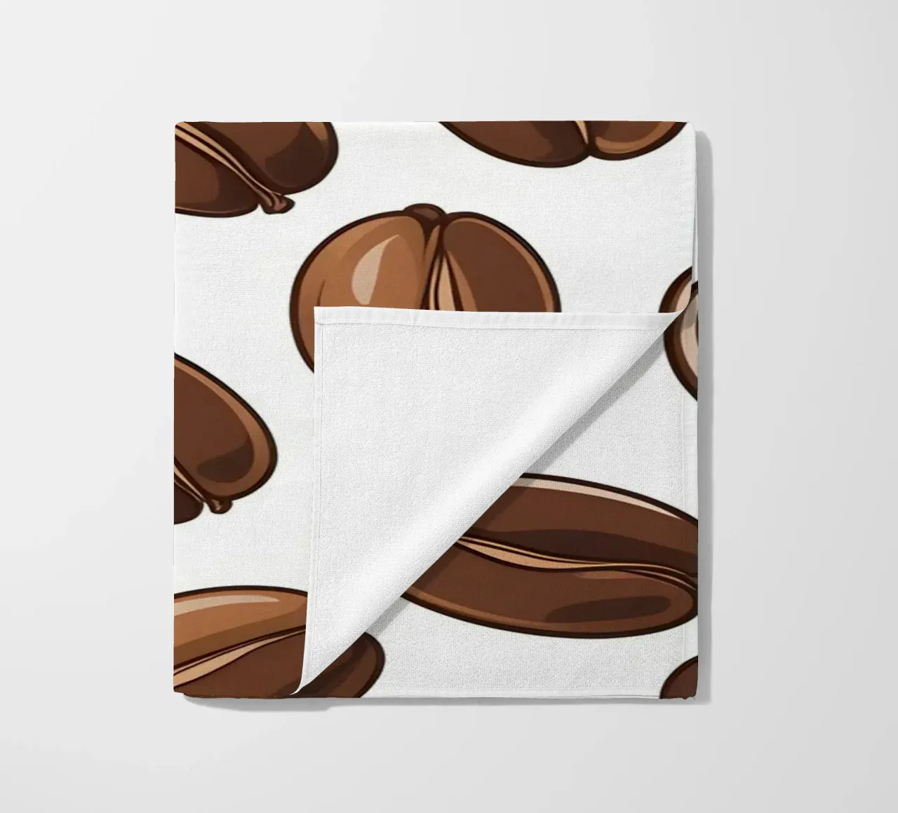 Modello di chicchi di caffè telo mare da LIFESTYLE OBJECTS