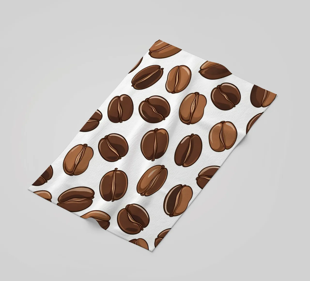 Modello di chicchi di caffè telo mare da LIFESTYLE OBJECTS