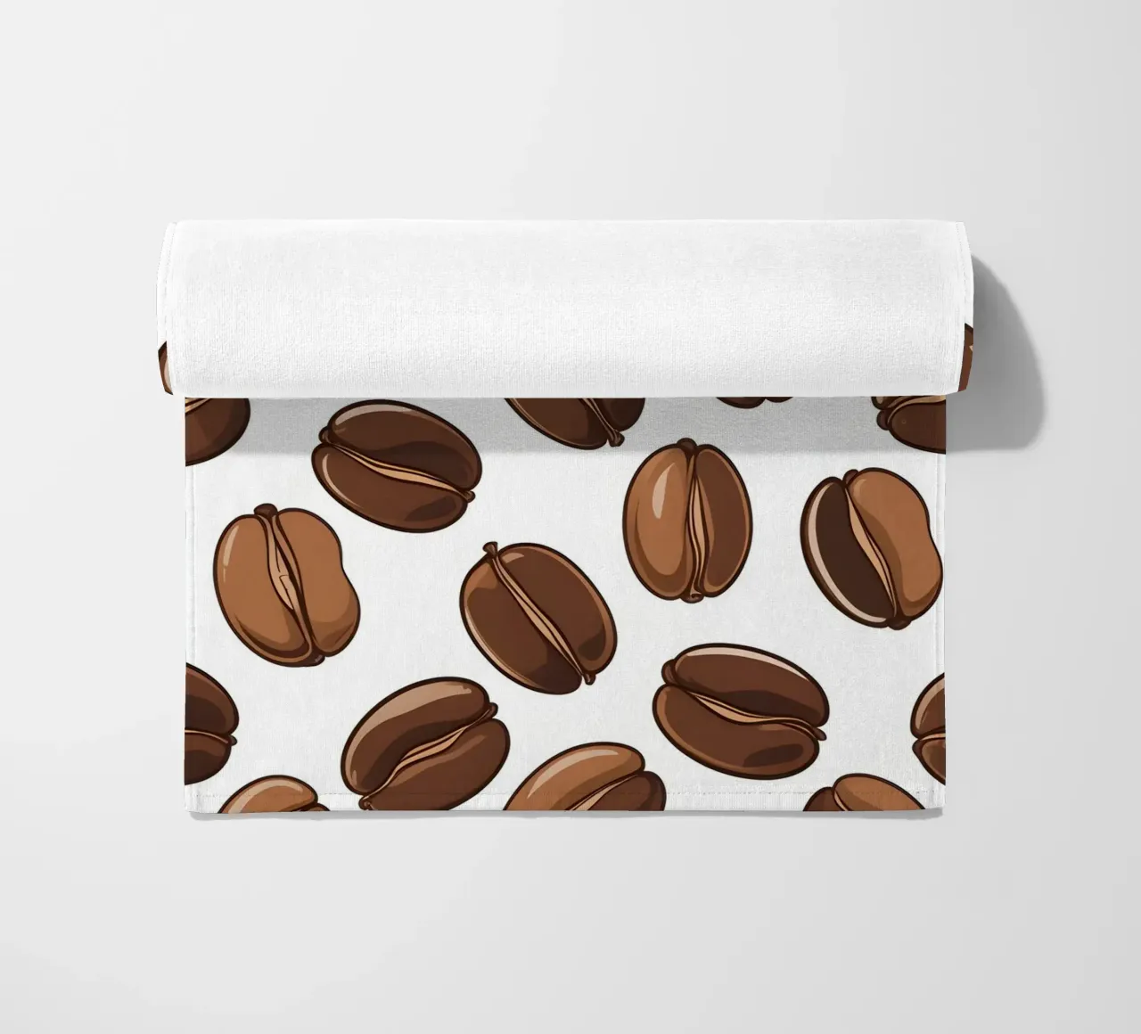 Modello di chicchi di caffè telo mare da LIFESTYLE OBJECTS