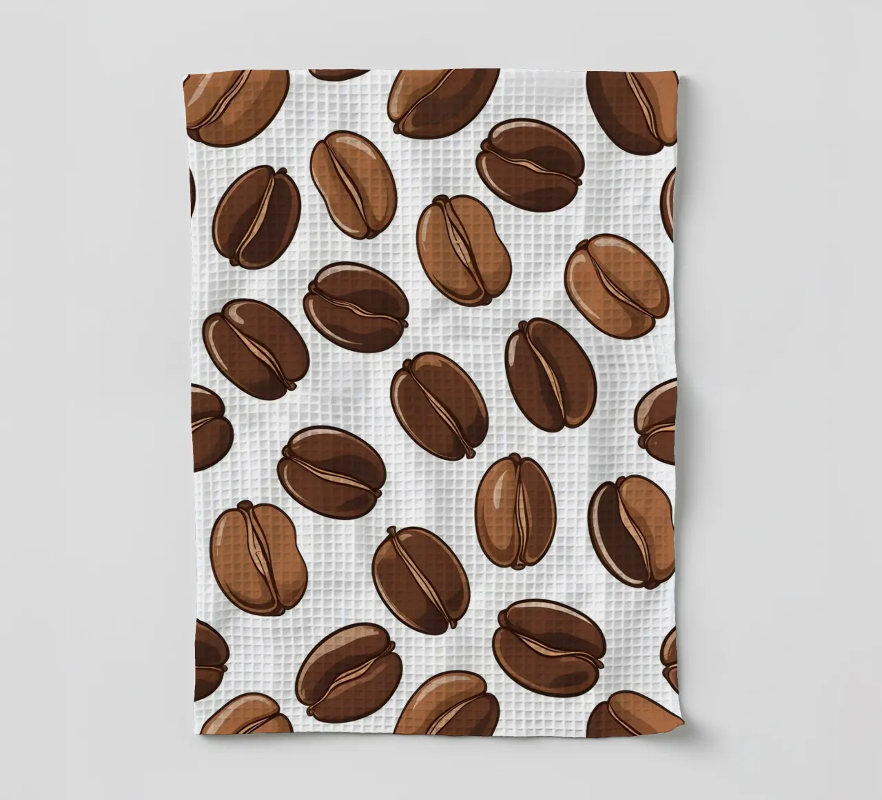 Modello di chicchi di caffè canovaccio da cucina da LIFESTYLE OBJECTS