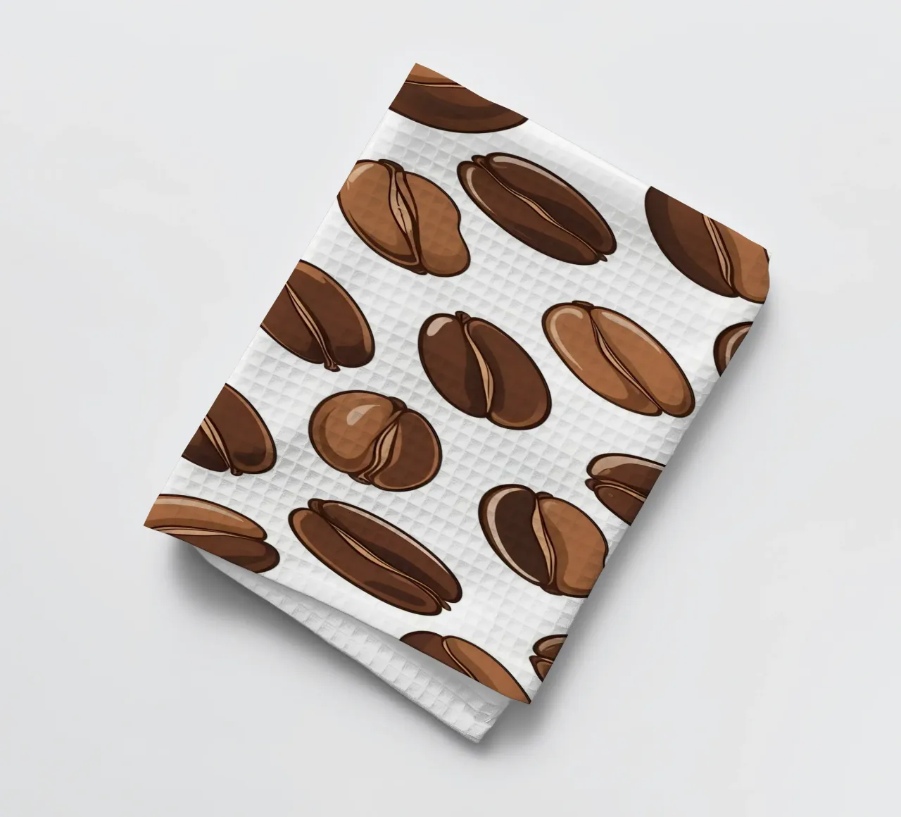 Modello di chicchi di caffè canovaccio da cucina da LIFESTYLE OBJECTS