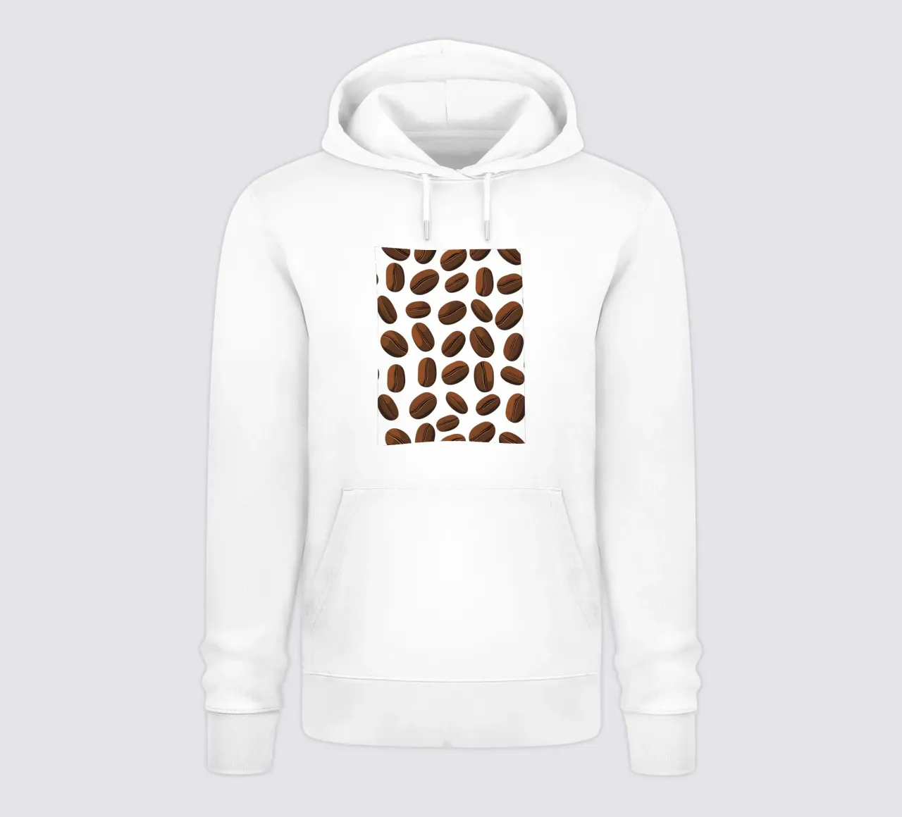 Modello di chicchi di caffè felpa con cappuccio da LIFESTYLE OBJECTS
