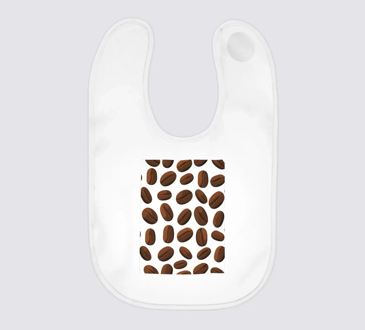 Modello di chicchi di caffè bavaglino da LIFESTYLE OBJECTS