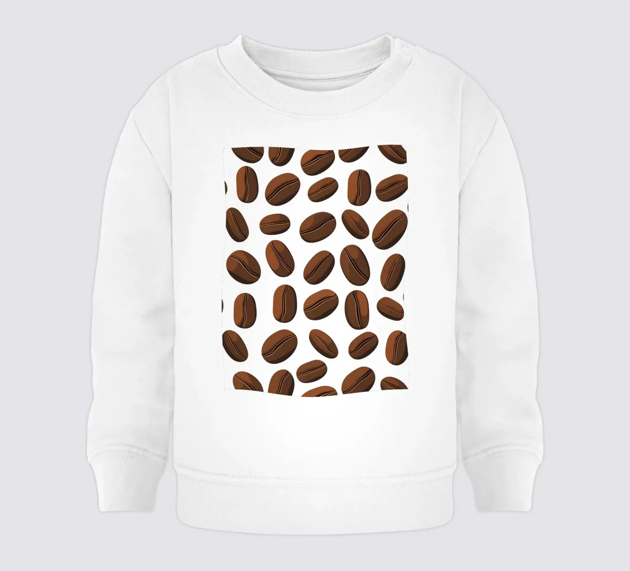 Modello di chicchi di caffè felpa neonato da LIFESTYLE OBJECTS