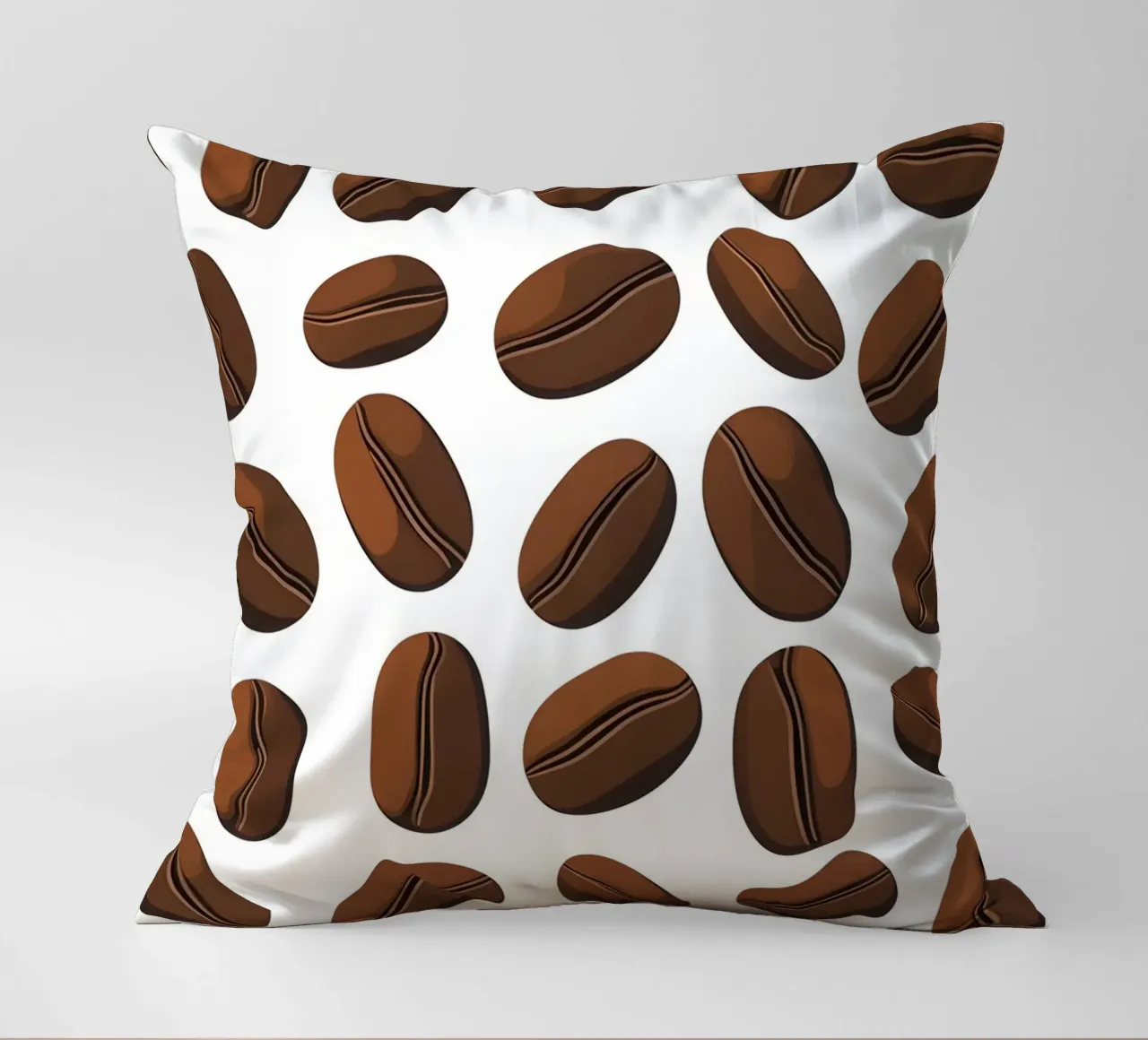 Modello di chicchi di caffè cuscino da LIFESTYLE OBJECTS