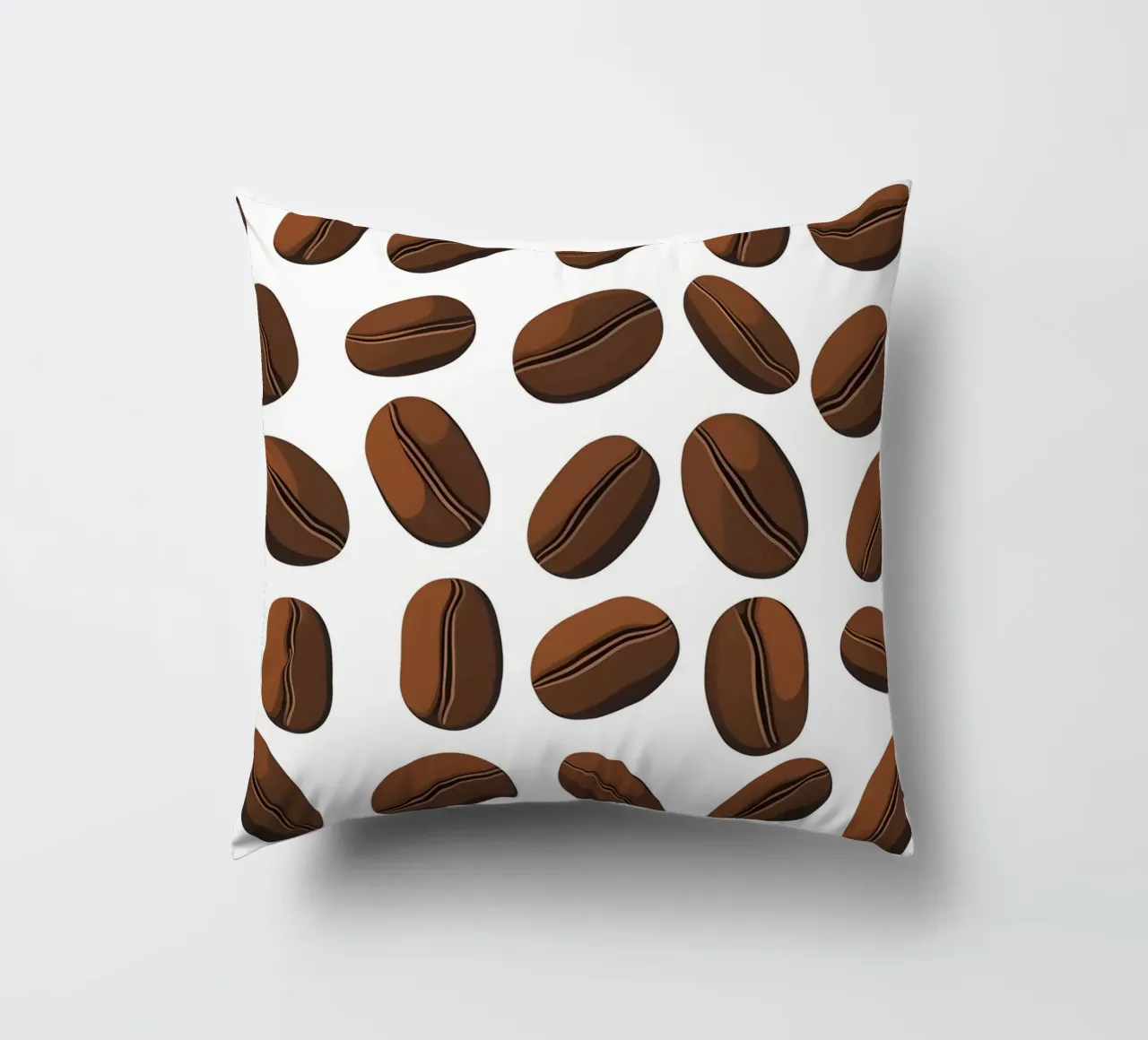 Modello di chicchi di caffè cuscino da LIFESTYLE OBJECTS