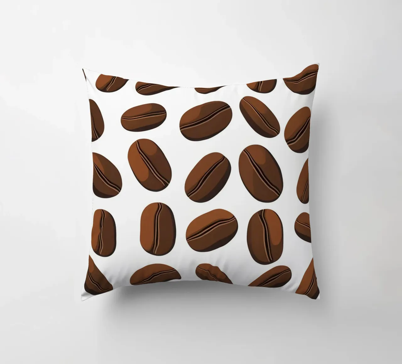 Modello di chicchi di caffè cuscino da LIFESTYLE OBJECTS