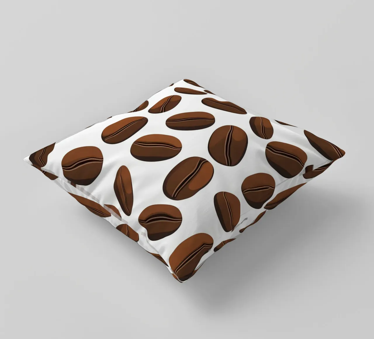 Modello di chicchi di caffè cuscino da LIFESTYLE OBJECTS