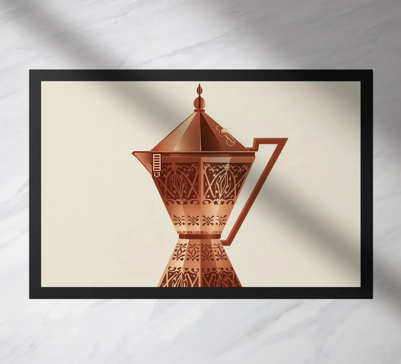 cuivres décorés cezve paillasson de LIFESTYLE OBJECTS