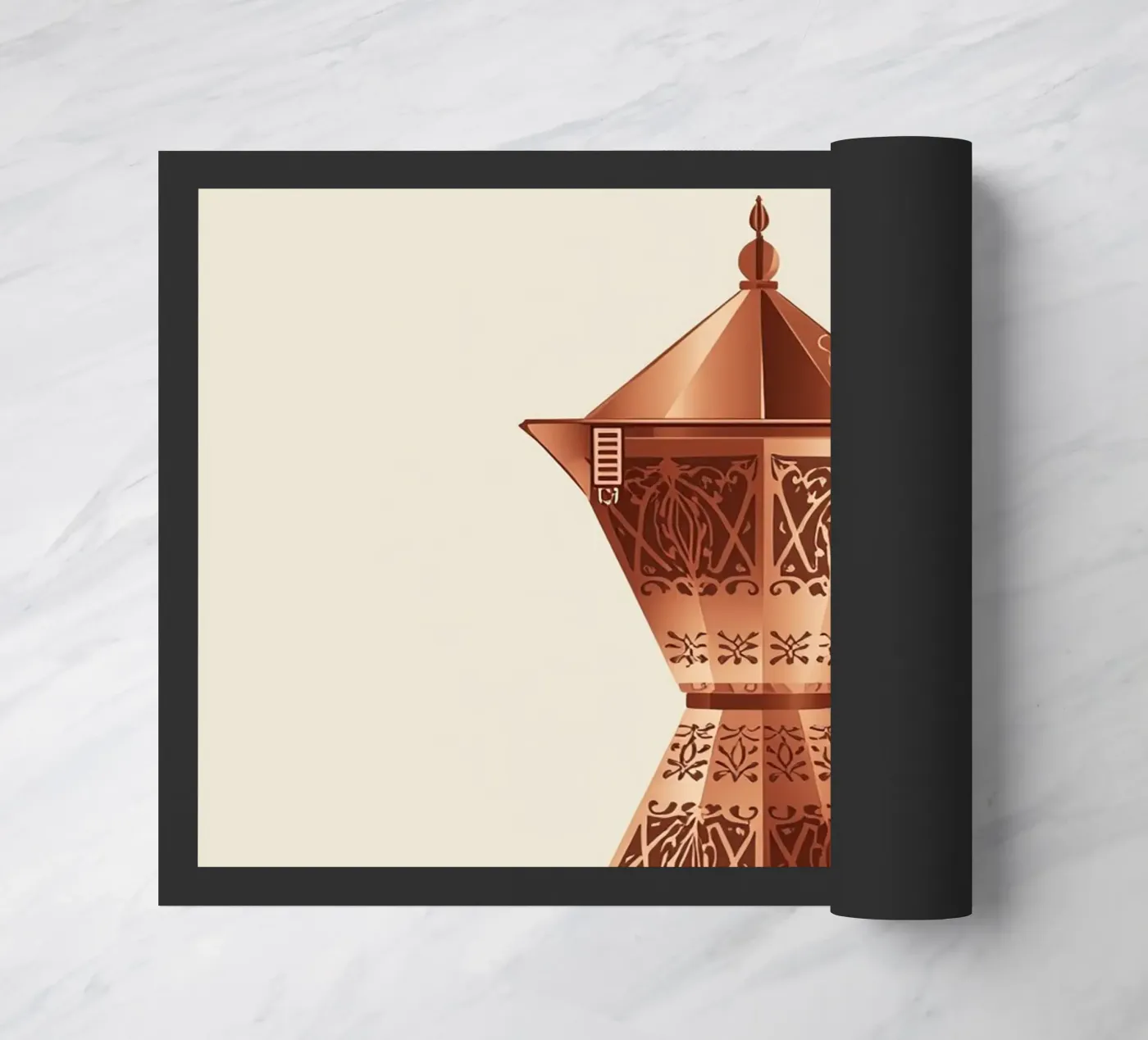 cuivres décorés cezve paillasson de LIFESTYLE OBJECTS