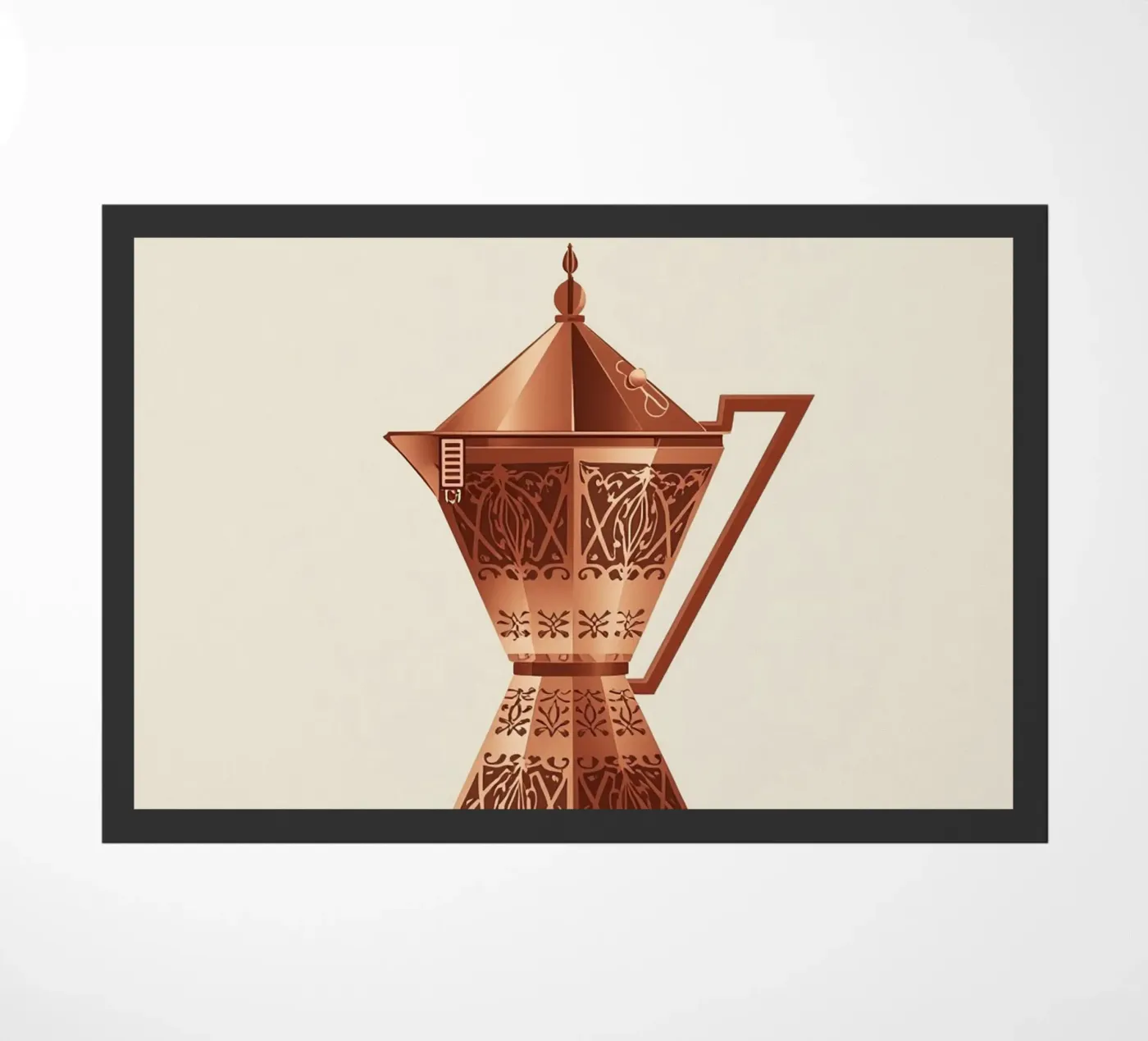 cuivres décorés cezve paillasson de LIFESTYLE OBJECTS