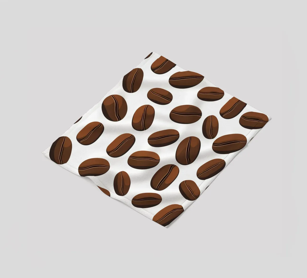Modello di chicchi di caffè coperta in pile da LIFESTYLE OBJECTS