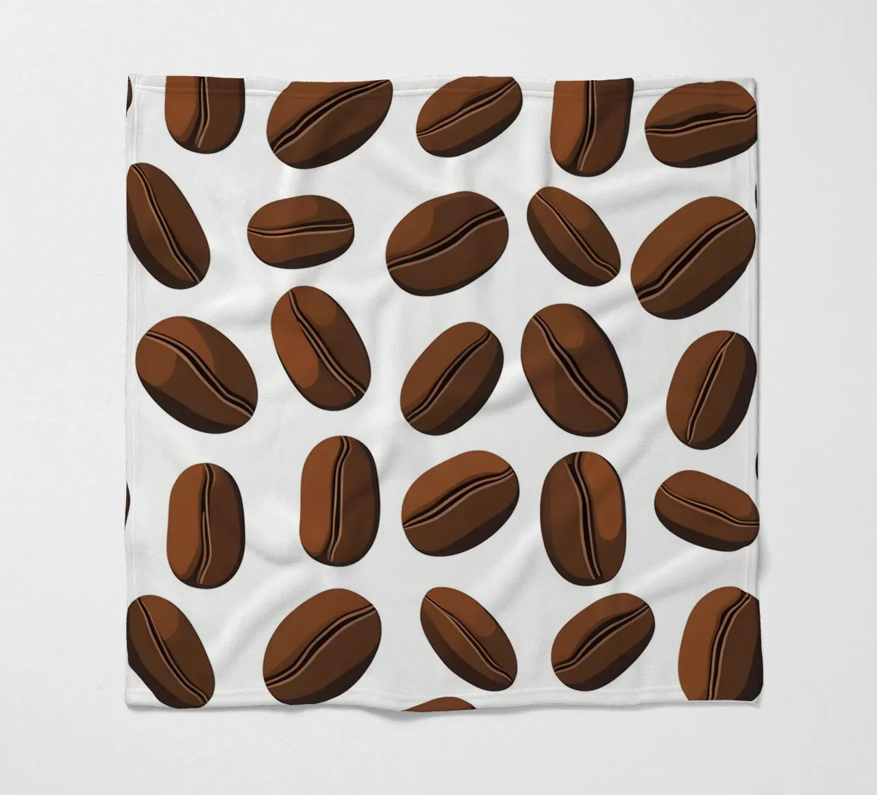 Modello di chicchi di caffè coperta in pile da LIFESTYLE OBJECTS