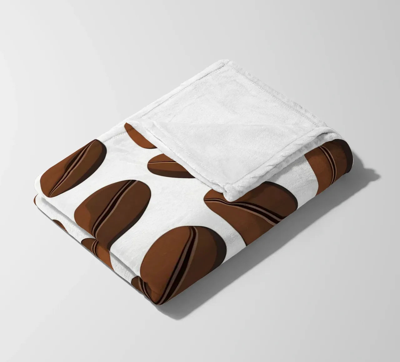 Modello di chicchi di caffè coperta in pile da LIFESTYLE OBJECTS