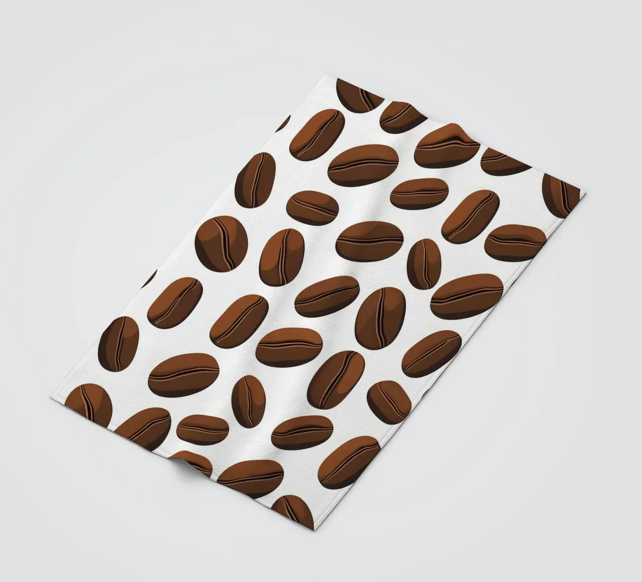 Modello di chicchi di caffè coperta in pile da LIFESTYLE OBJECTS